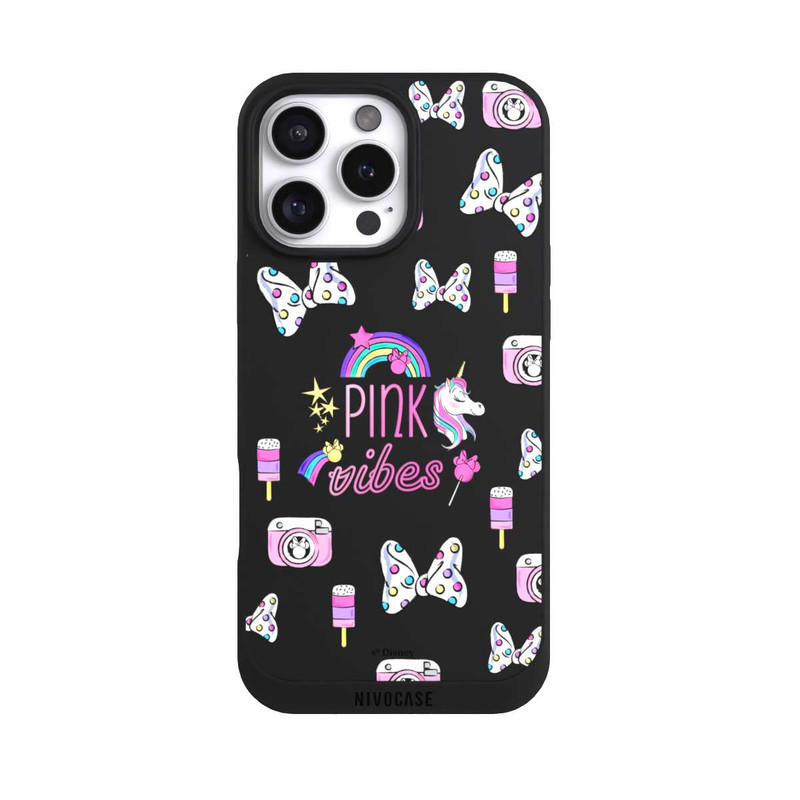iPhone 16 Pro Max NIVOpure Pink Vibes Transparent