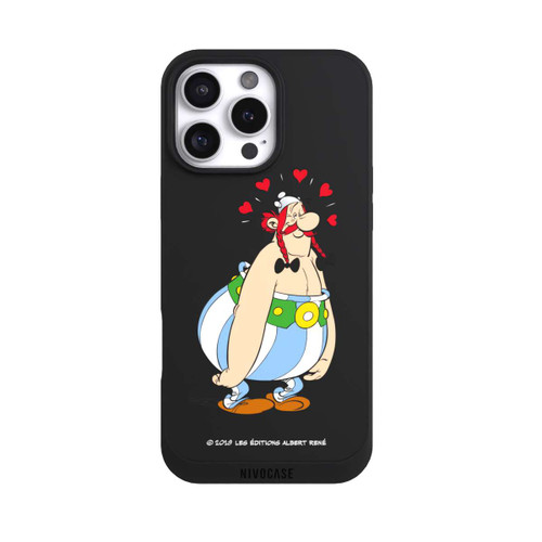Apple iPhone 16 Pro Max NIVOpure Obélix Amoureux Transparent