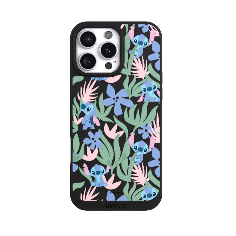 iPhone 16 Pro Max NIVOpure Floral Pattern Stitch Transparent
