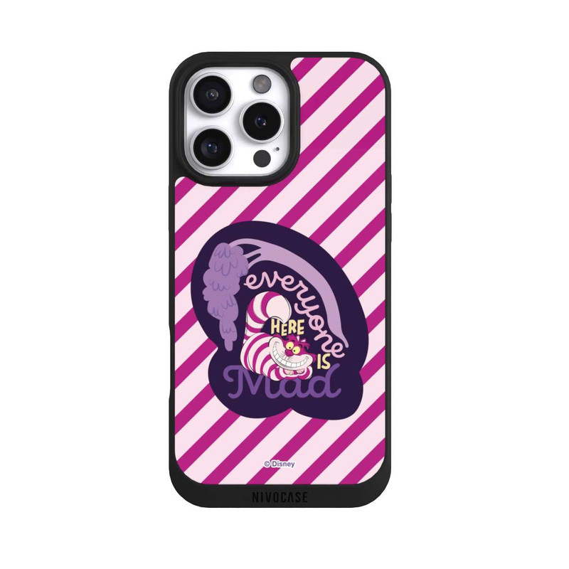 iPhone 16 Pro Max NIVOpure We Are All Mad Here Stripe