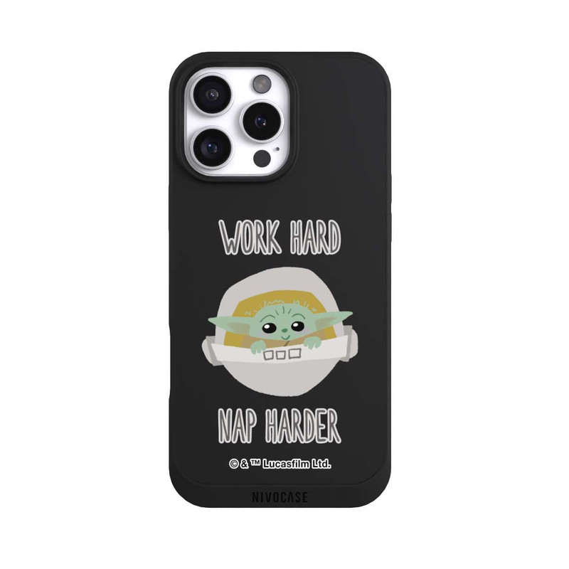 iPhone 16 Pro Max NIVOpure The Child Work Hard Nap Harder Transparent