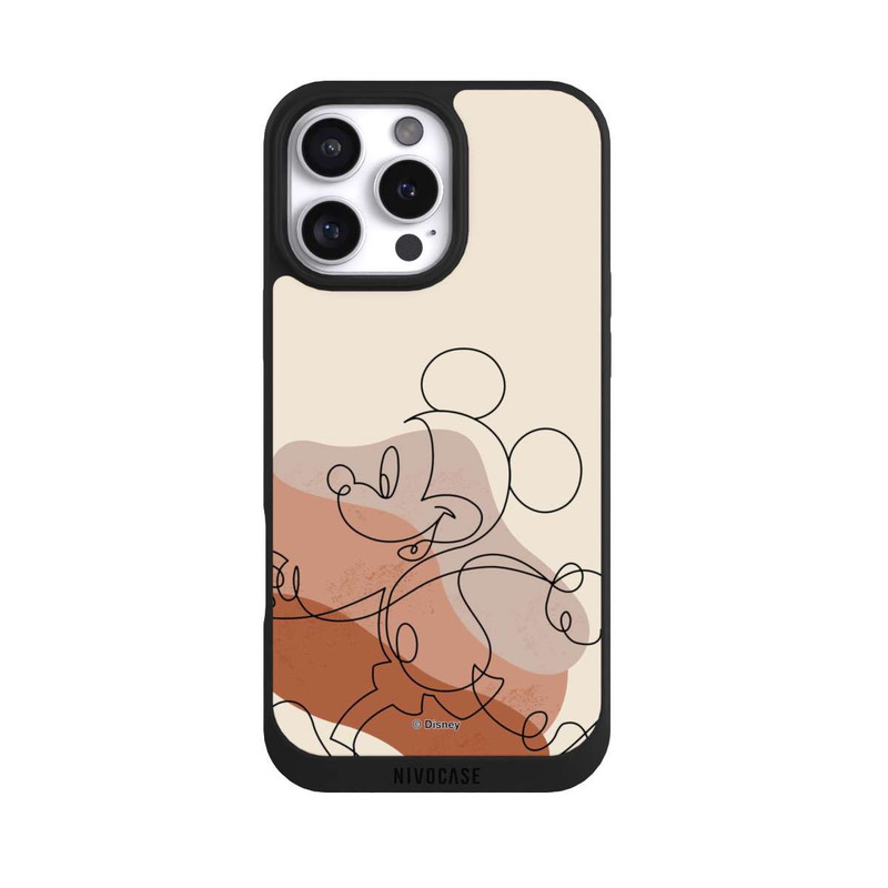 iPhone 16 Pro Max NIVOpure Mickey Abstract Lineart
