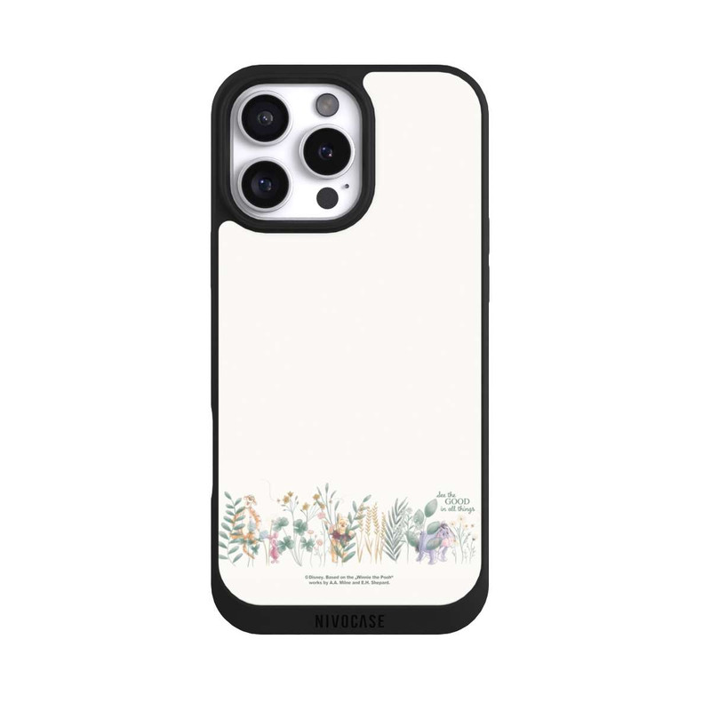 iPhone 16 Pro Max NIVOpure Winnie Puuh und seine Freunde hinter Eukalyptus