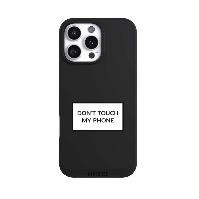 iPhone 16 Pro Max NIVOpure Do Not Touch My Phone Transparent