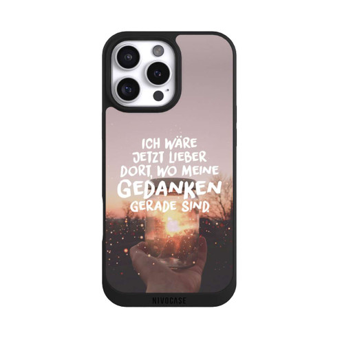 Apple iPhone 16 Pro Max NIVOpure Ich Wäre Jetzt Lieber Dort