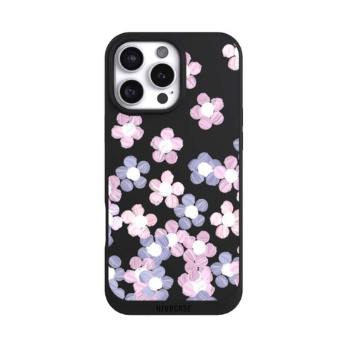 Apple iPhone 16 Pro Max NIVOpure Fleurs simples transparentes