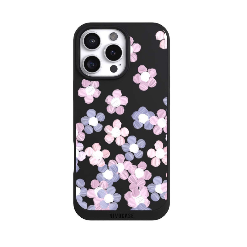 iPhone 16 Pro Max NIVOpure Simple Flowers Transparent