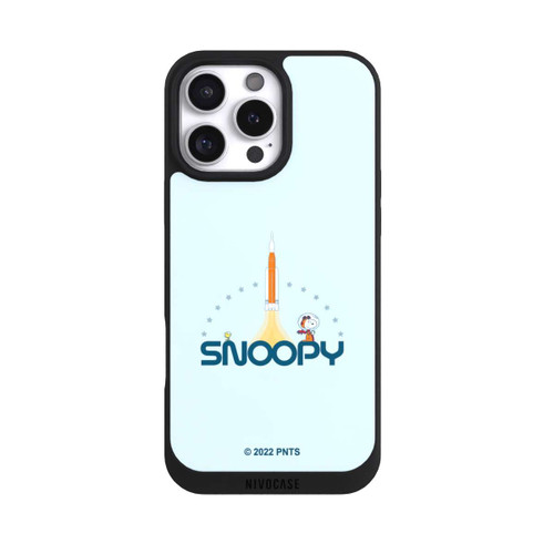 Apple iPhone 16 Pro Max NIVOpure Snoopy Weltraum Traveller Rakete