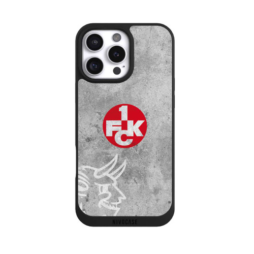 Apple iPhone 16 Pro Max NIVOpure 1.FC Kaiserslautern-Beton Teufel
