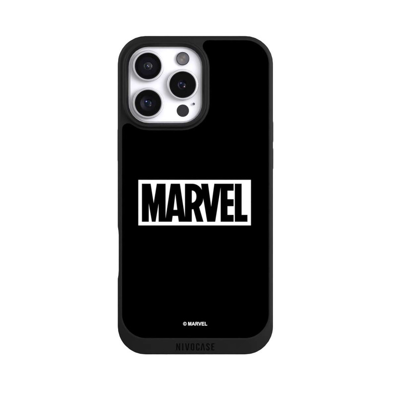 iPhone 16 Pro Max NIVOpure Marvel Logo Black