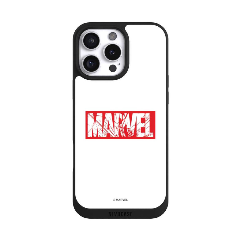 iPhone 16 Pro Max NIVOpure Marvel Logo Crushed