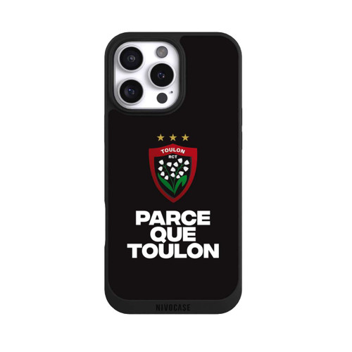 Apple iPhone 16 Pro Max NIVOpure Parce Que Toulon Noir