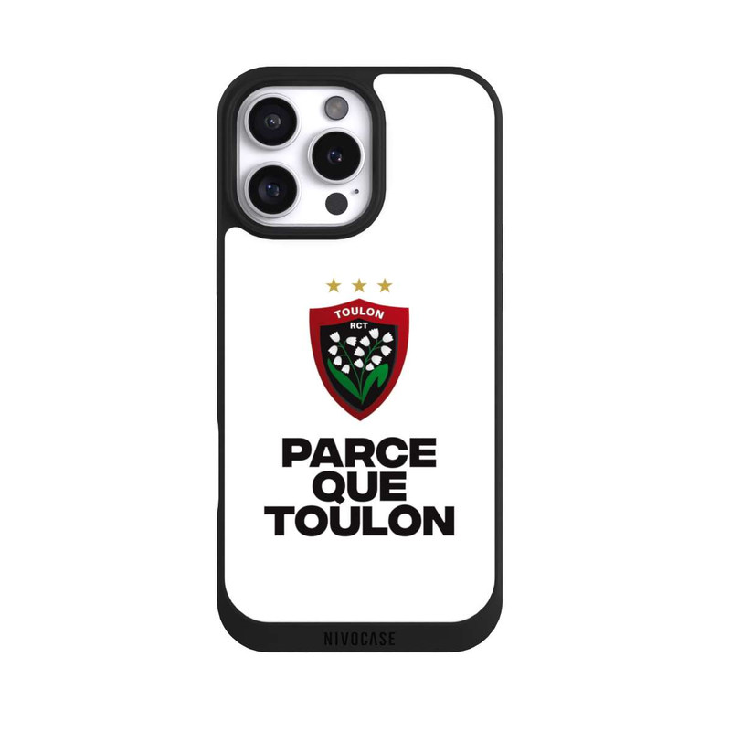 iPhone 16 Pro Max NIVOpure Parce Que Toulon Weiß