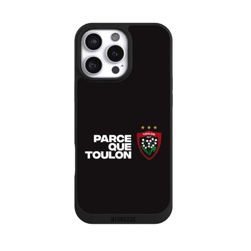 Apple iPhone 16 Pro Max NIVOpure RC Toulonnais PQT Noir