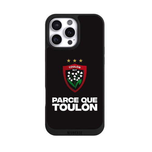 Apple iPhone 16 Pro Max NIVOpure RC Toulonnais Noir