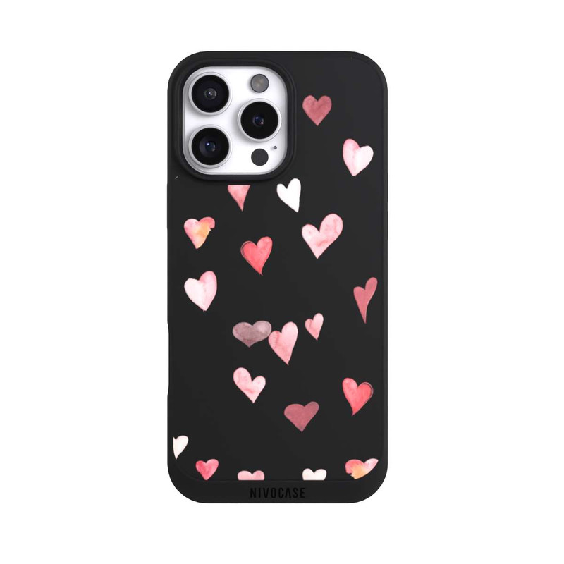 iPhone 16 Pro Max NIVOpure Valentinsherzen fallend