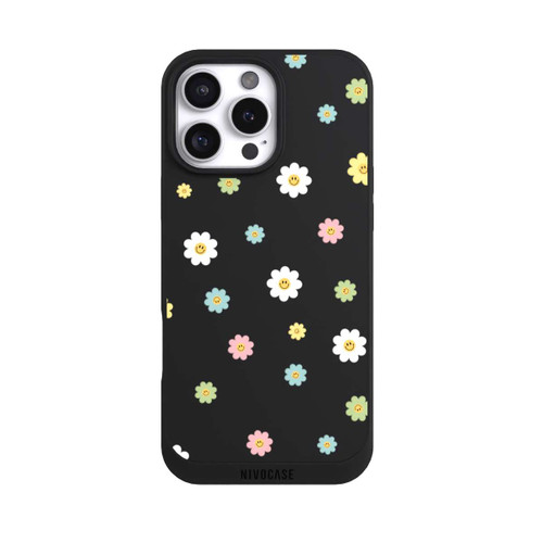 Apple iPhone 16 Pro Max NIVOpure Flower Power klein transparent