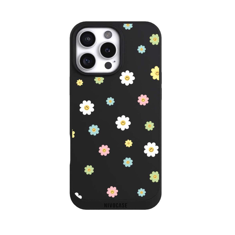 iPhone 16 Pro Max NIVOpure Flower Power Small Transparent