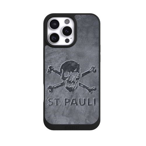 Apple iPhone 16 Pro Max NIVOpure FC St. Pauli Grau Beton