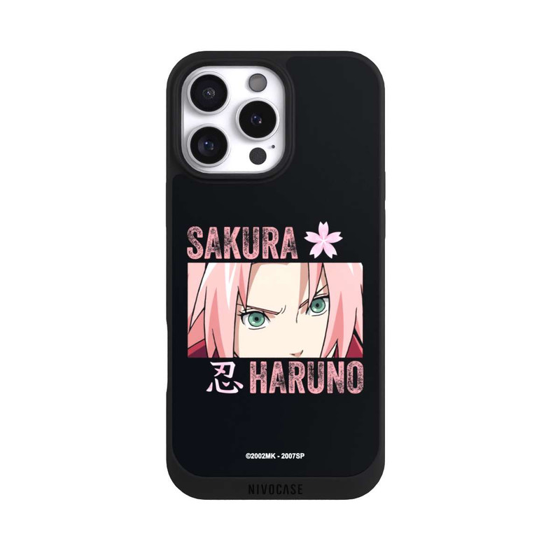 iPhone 16 Pro Max NIVOpure Sakura Haruno Gros plan