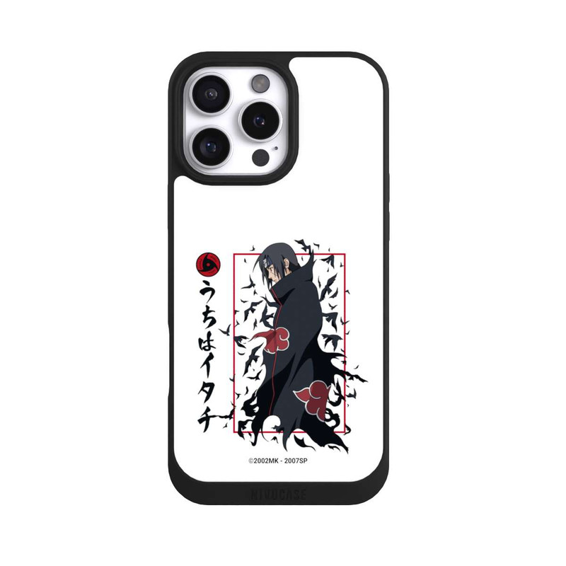 iPhone 16 Pro Max NIVOpure Les corbeaux Itachi blanche