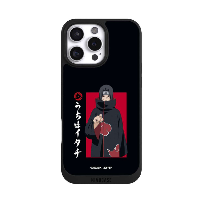 iPhone 16 Pro Max NIVOpure Itachi Geste Schwarz
