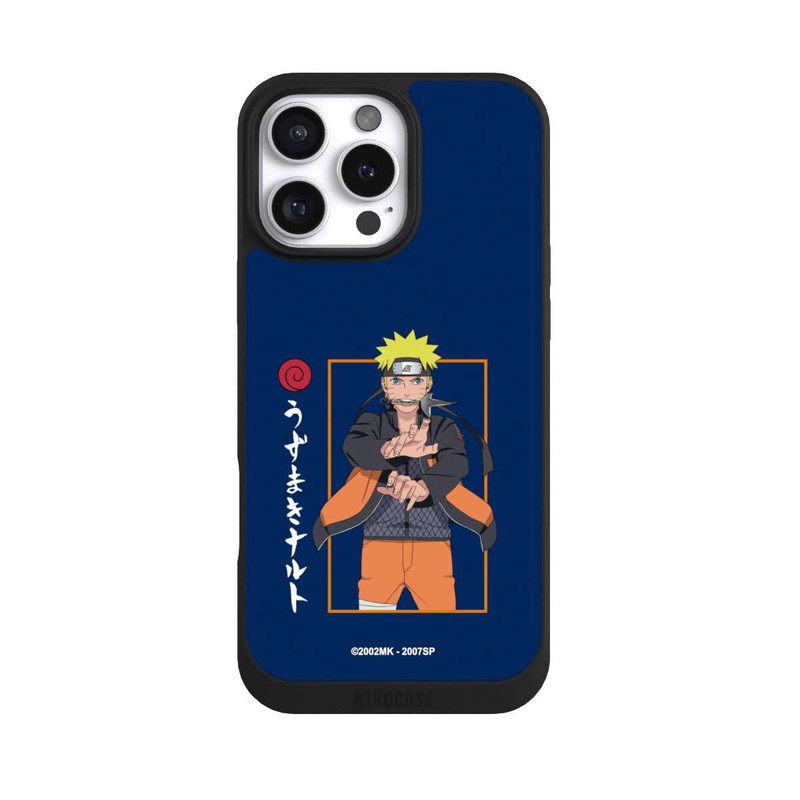 iPhone 16 Pro Max NIVOpure Naruto Kampfposition Blau