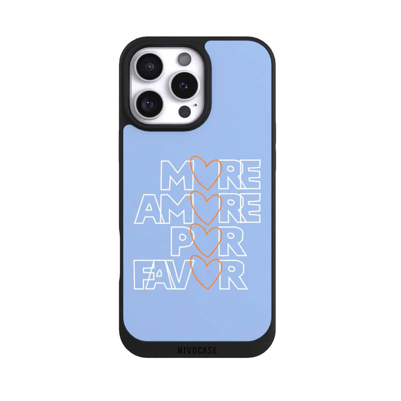 iPhone 16 Pro Max NIVOpure More Amore blue orange