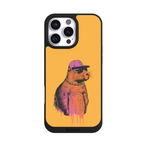 Apple iPhone 16 Pro Max NIVOpure Capybara Cap Square