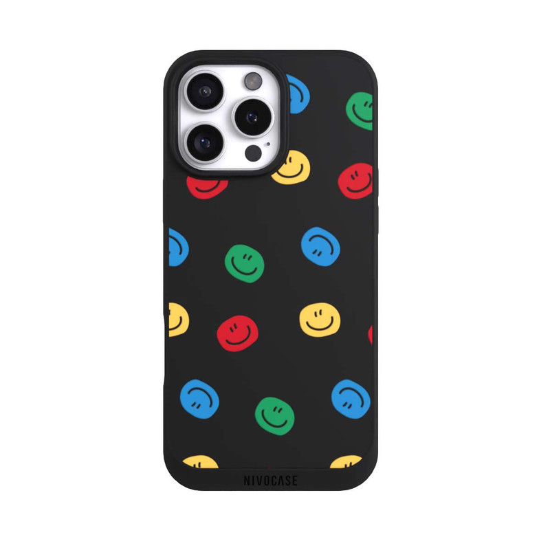 iPhone 16 Pro Max NIVOpure Smile Pattern Colorful