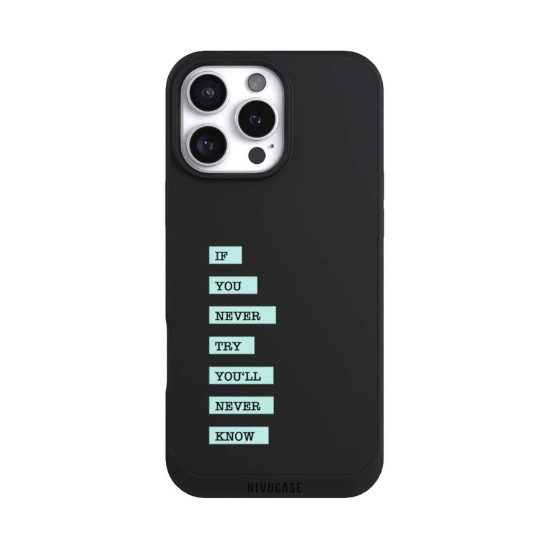 iPhone 16 Pro Max NIVOpure If You Try Green Transparent