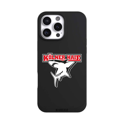 Apple iPhone 16 Pro Max NIVOpure Kölner Haie Logo Transparent
