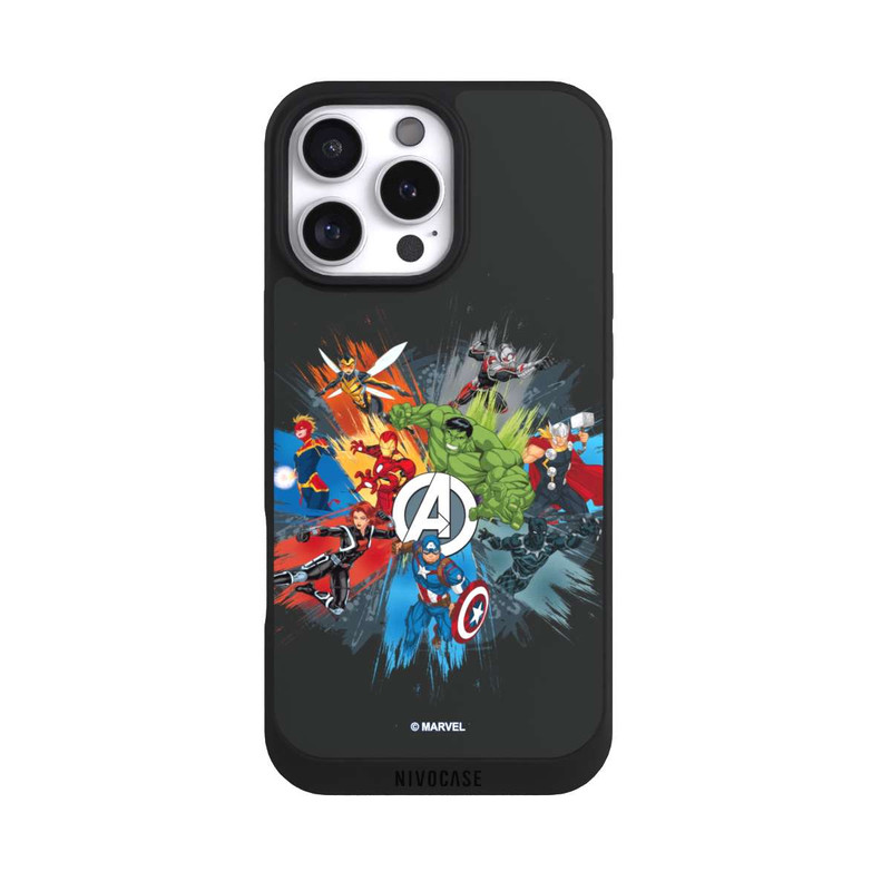 iPhone 16 Pro Max NIVOpure Marvel's Avengers Black