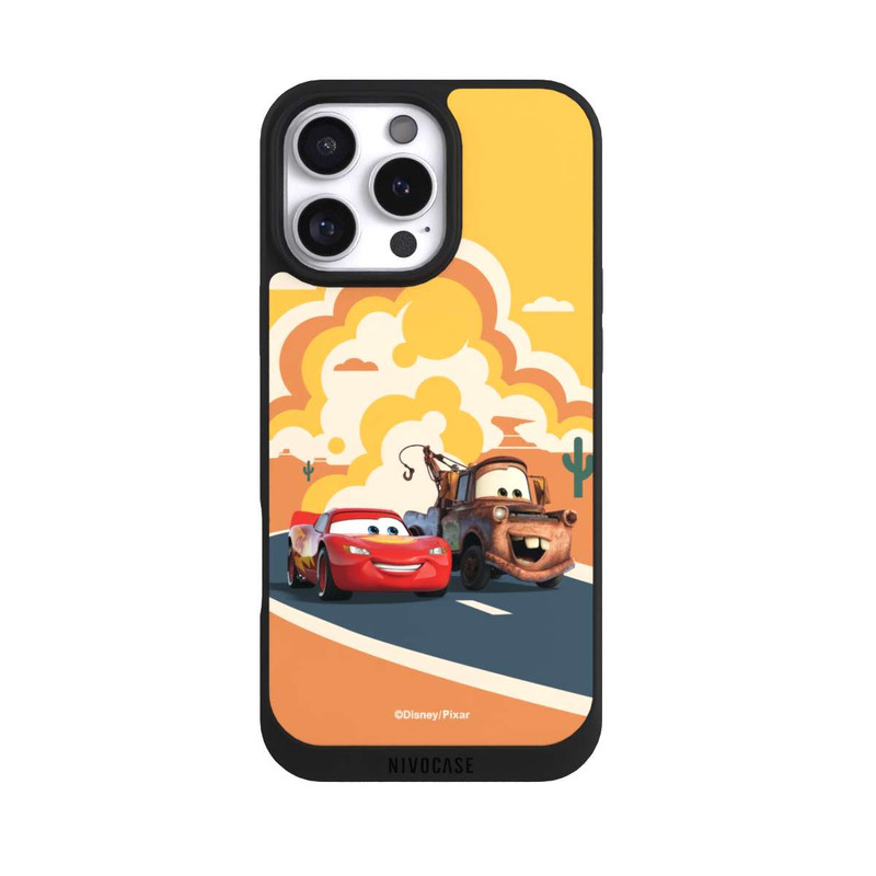 iPhone 16 Pro Max NIVOpure Disney Cars Lightning McQueen Und Hook on the Road