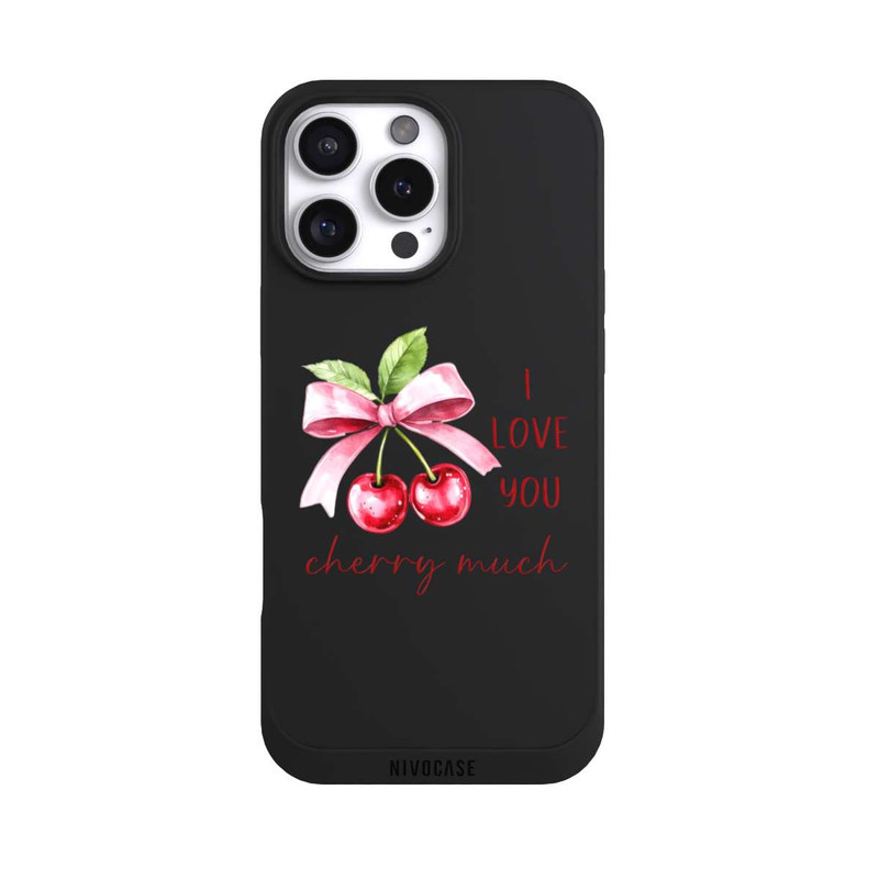iPhone 16 Pro Max NIVOpure I Love You Cherry Much with AI