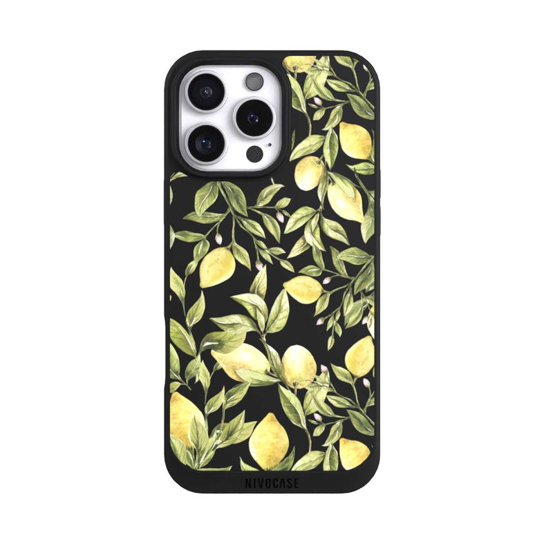iPhone 16 Pro Max NIVOpure Lemon Summer Pattern Transparent