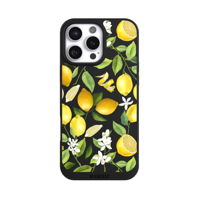 iPhone 16 Pro Max NIVOpure Lemon Summer Wallpaper Transparent
