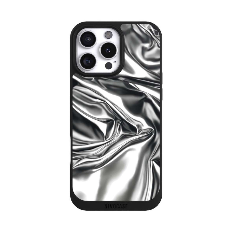 iPhone 16 Pro Max NIVOpure Shiny Chrome Silver
