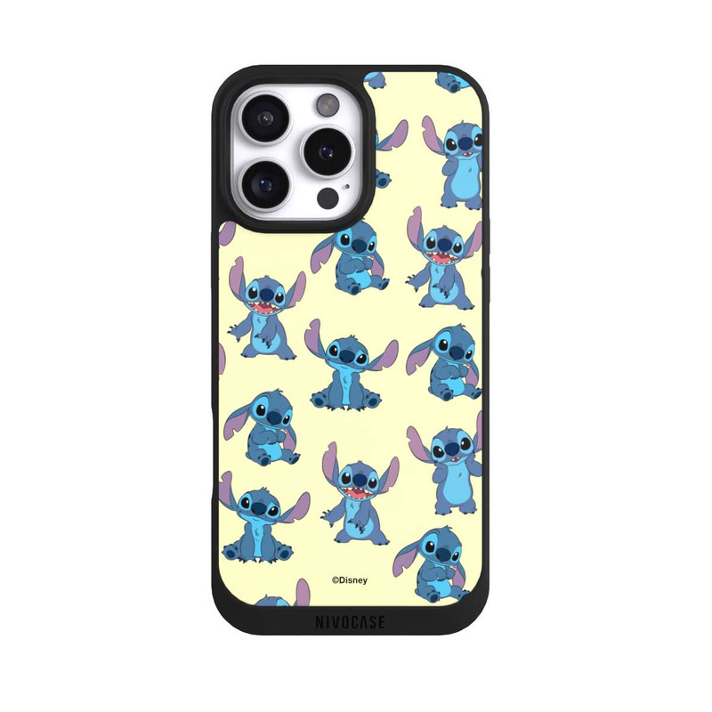 iPhone 16 Pro Max NIVOpure Stitch Faces Pattern