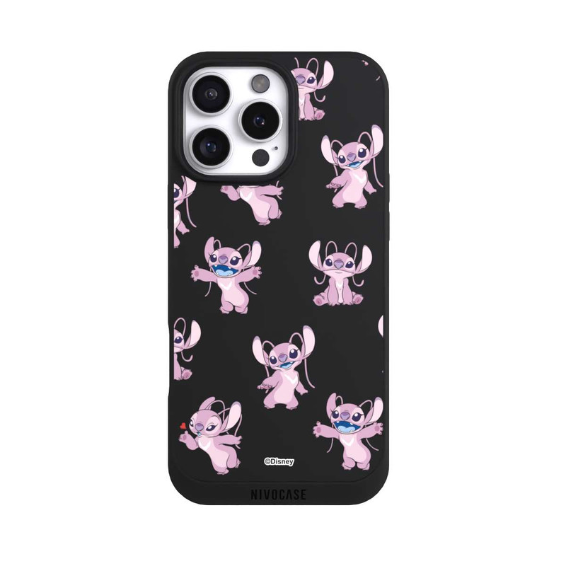 iPhone 16 Pro Max NIVOpure Angel Faces Pattern Transparent