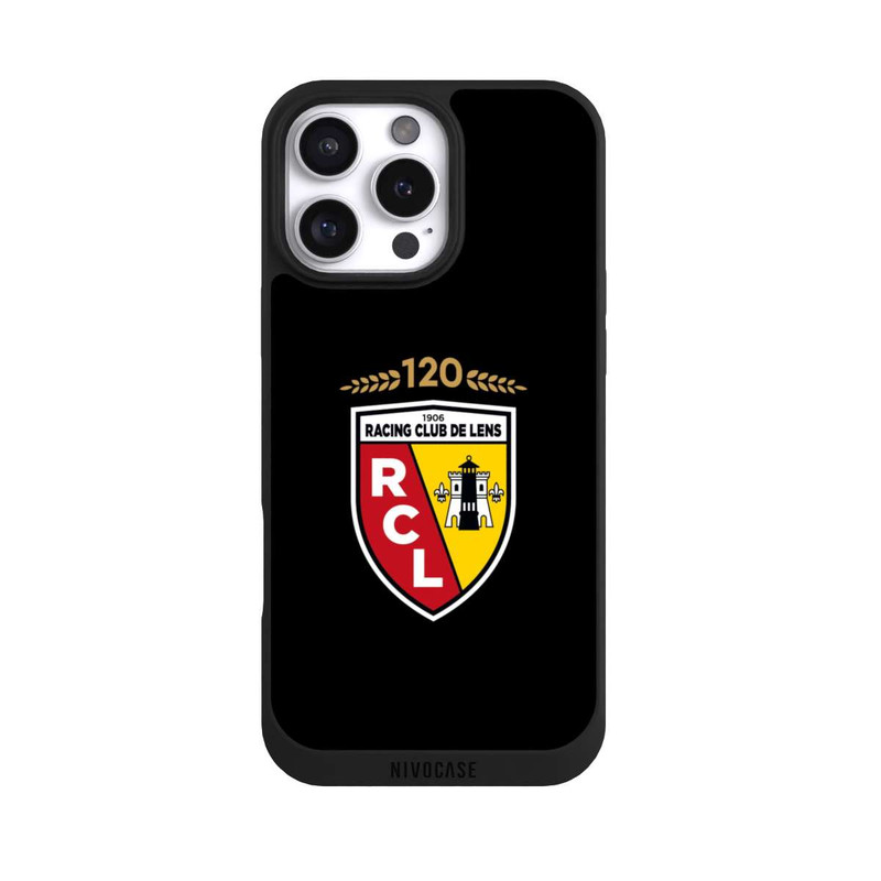 iPhone 16 Pro Max NIVOpure RC Lens 120 ans anniversaire noir