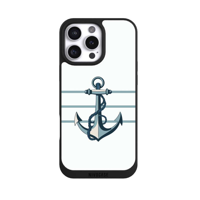 iPhone 16 Pro Max NIVOpure Anchor Line White mit KI