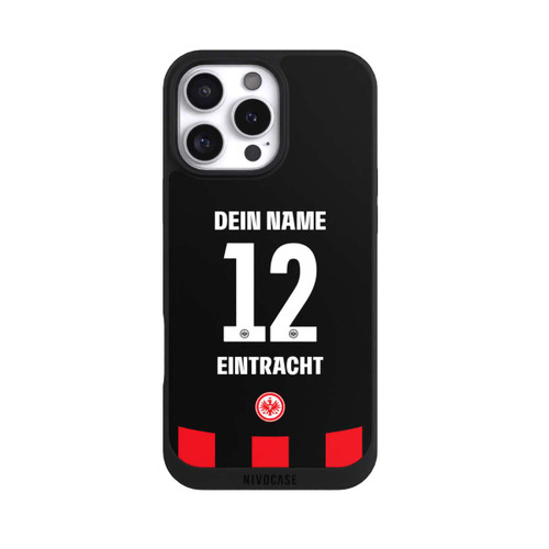 Apple iPhone 16 Pro Max NIVOpure Eintracht Frankfurt Trikot Personalisierbar 25-26