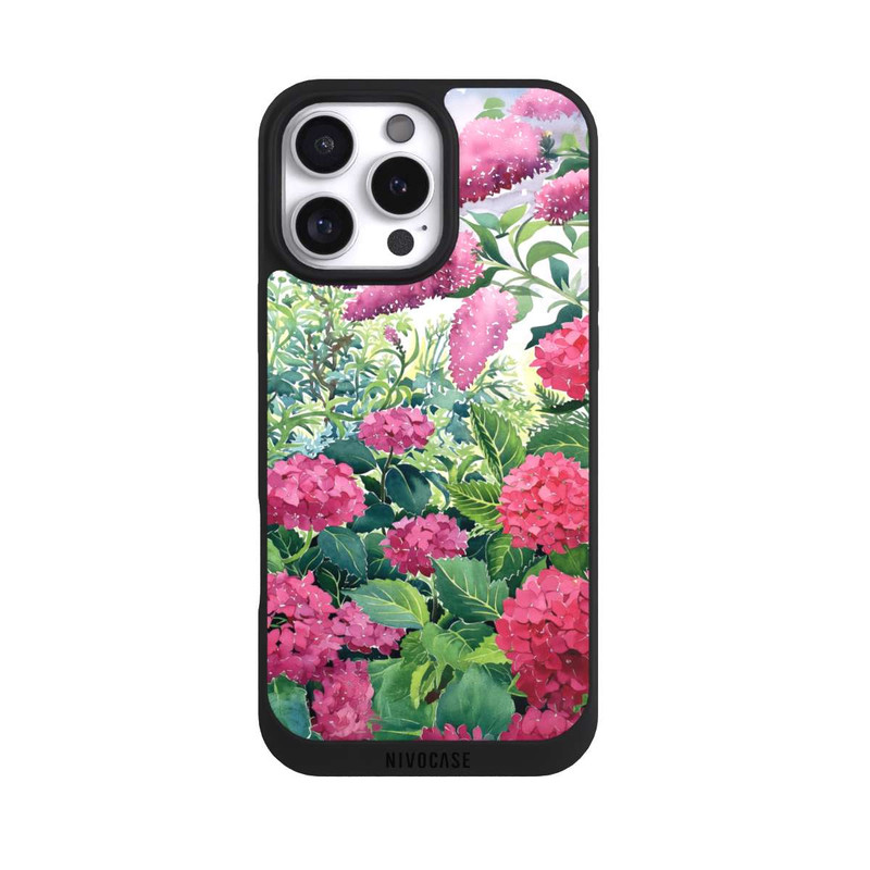 iPhone 16 Pro Max NIVOpure Garden Hydrangeas and Buddleia by Christopher Ryland