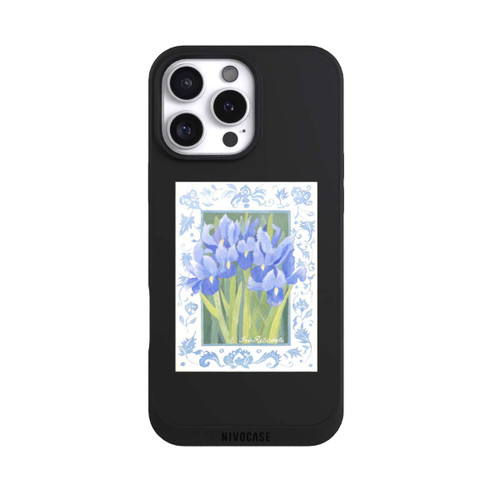 Apple iPhone 16 Pro Max NIVOpure Blue Iris, by Jennifer Abbott