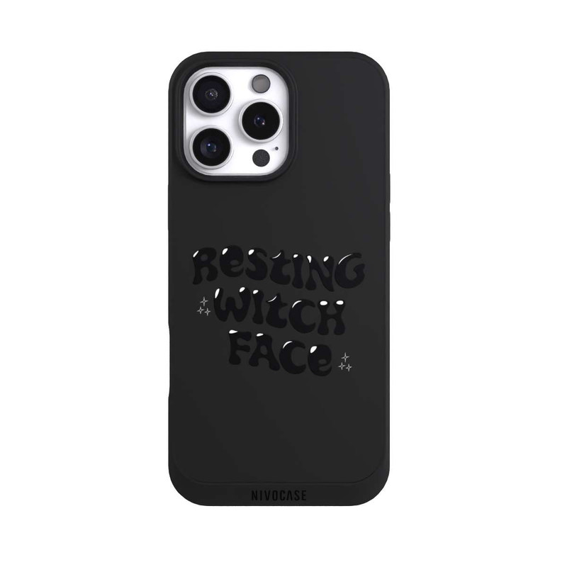 iPhone 16 Pro Max NIVOpure Resting Witch Face Transparent