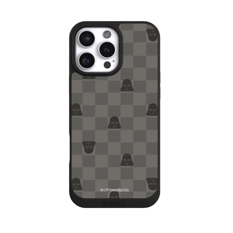 iPhone 16 Pro Max NIVOpure Darth Vader Chessboard Pattern Black
