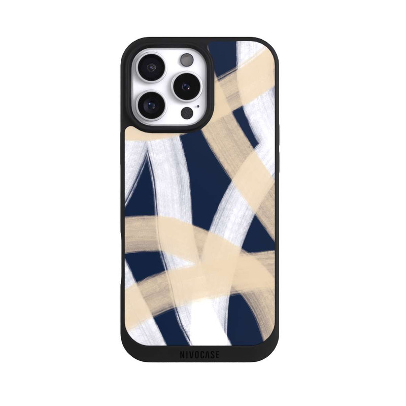 iPhone 16 Pro Max NIVOpure Laced Up Beije Blue