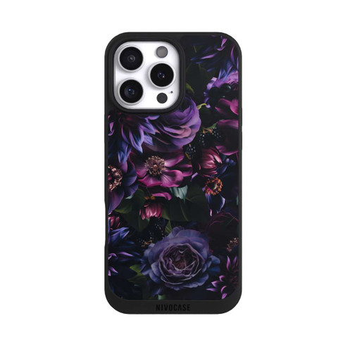 Apple iPhone 16 Pro Max NIVOpure Dunkle Lila Blüten 