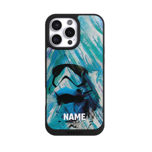Apple iPhone 16 Pro Max NIVOpure Stormtrooper Watercolor Personalisierbar